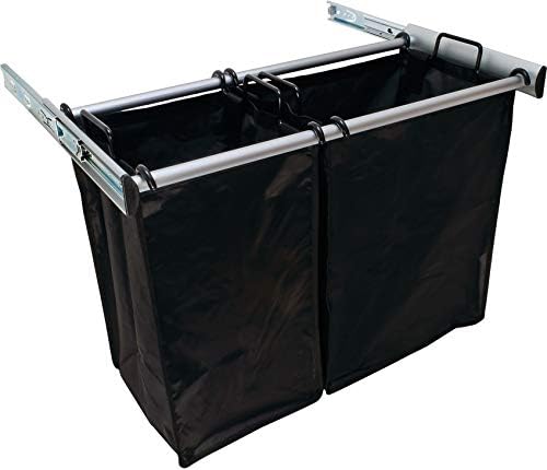 TAG Hardware Full Extension Pullout Laundry Hamper - Image 8