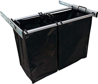 TAG Hardware Full Extension Pullout Laundry Hamper - Image 8