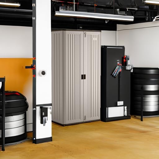 Suncast Mega Tall Storage Cabinet - Image 6