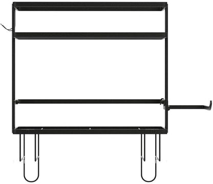 2-Tier Over Toilet Storage Shelf, Wall-Mount - Image 4