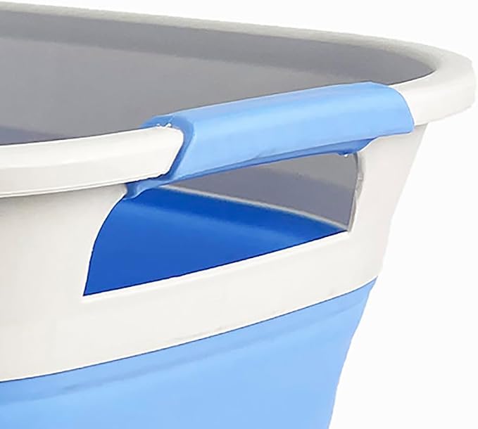 SAMMART 40L Collapsible Plastic Laundry Basket - Image 4