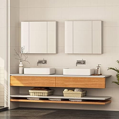 DICTAC Medicine Cabinet Bathroom Mirror Cabinet - Image 9
