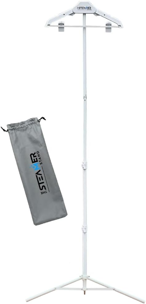 Travel Pro | Adjustable Standing Garment Steaming Rack by TheSteamerStand