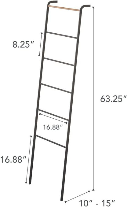 Yamazaki Home Tower Leaning Ladder Rack, Space Saving - Image 6