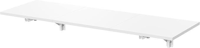 Mount-It! Heavy Duty Wall Mounted Drop Leaf Table, Folding Wall Mounted Desk - Image 3