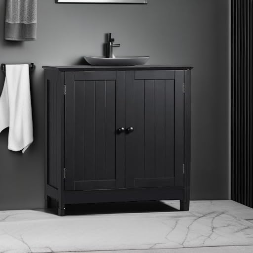 HOMCOM Under Sink Bathroom Cabinet - Image 6