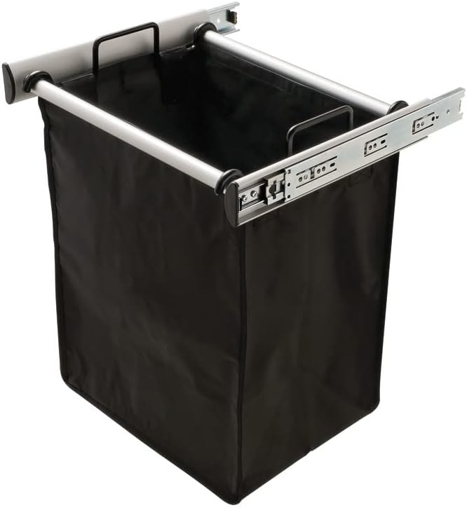 TAG Hardware Full Extension Pullout Laundry Hamper by HardwareforHomeBusiness