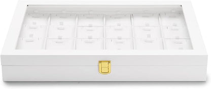 Oirlv White Jewelry Organizer Box - Image 4
