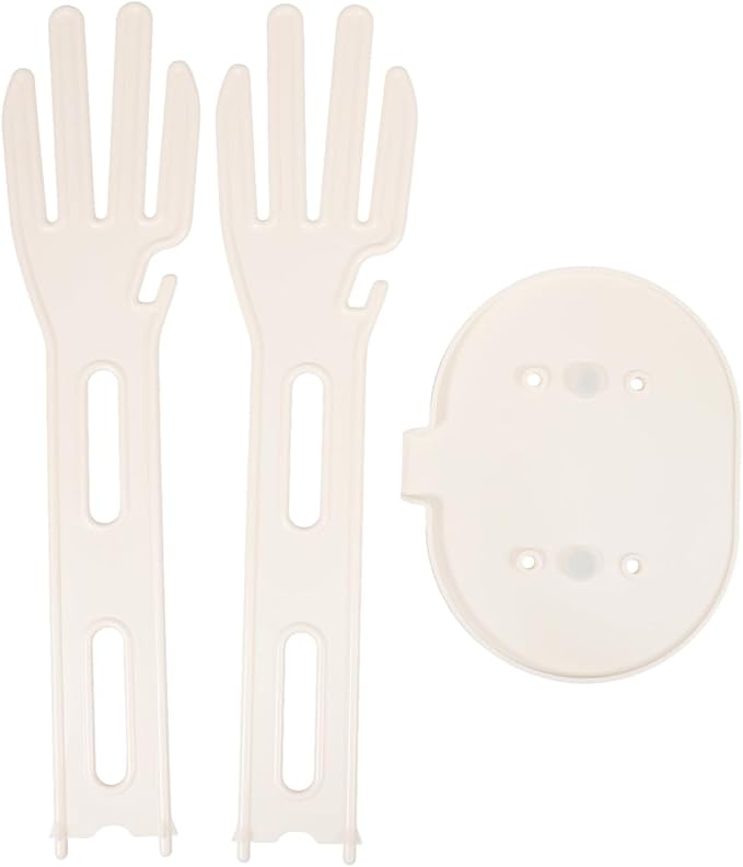 Kitchen Glove Holder with Drain Storage Rack and Water Collection Base - Image 5