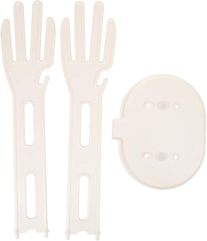 Kitchen Glove Holder with Drain Storage Rack and Water Collection Base - Image 5