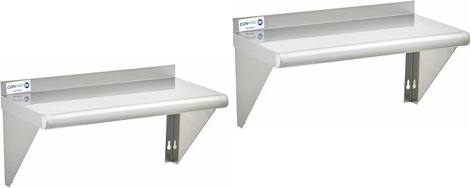 Commercial Wall Shelf - 255 lb. Weight Capacity by CenPro