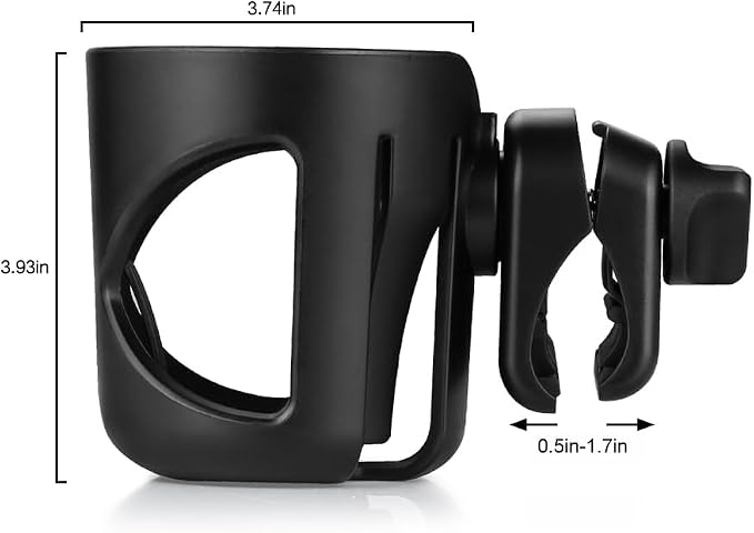Accmor Stroller Cup Holder, Universal Cup Holder - Image 7