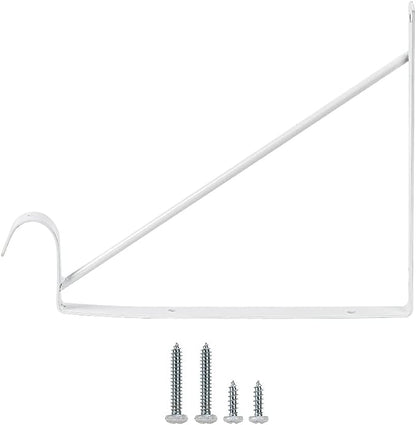 HOME MASTER HARDWARE 10 Pack Heavy Duty Closet Shelf & Rod Brackets, Wall - Image 6