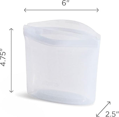 Stasher Premium Silicone Reusable Food Storage Bowl, Deep Ocean, Sous Vide - Image 5