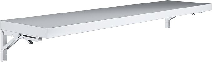 AmGood Stainless Steel Folding Wall Shelf 12 in. x 48 in. | NSF | Concession by AmGood