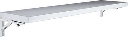 AmGood Stainless Steel Folding Wall Shelf 12 in. x 48 in. | NSF | Concession by AmGood