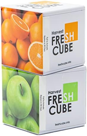 Produce Saver | Convert Ripening Ethylene gas to harmless vapor in fridge | by HarvestFreshCube