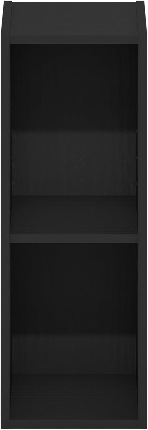 Furinno Fulda Book Shelf, 2-Tier Narrow Bookshelf, Bookcase - Image 7