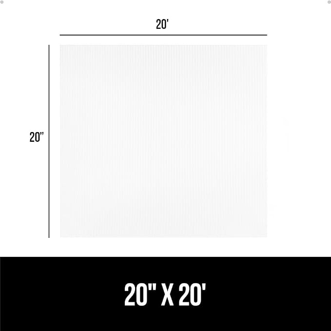 GORILLA GRIP DuraGuard Shelf Liner, 20x20 Non-Adhesive Cabinet Liners - Image 8