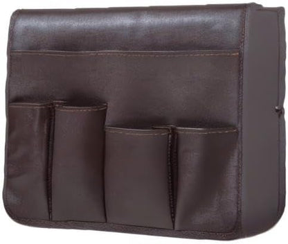 PU Leather Sofa Armrest Organizer, Armchair Magazine Holders, Waterproof Remote - Image 8