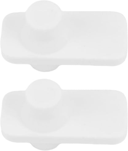 Tnfeeon Refrigerator Door Bin Shelf Vegetable Tray Wheel Mount 2Pcs Replacement - Image 3