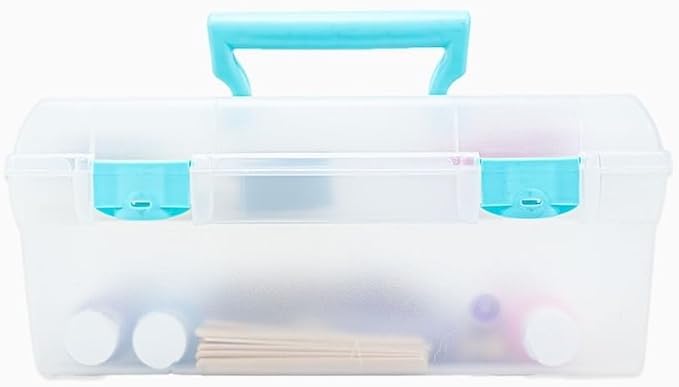 ArtBin 6937AG Essentials Lift-Out Tray Box, Portable Art & Craft Organizer by ArtBin