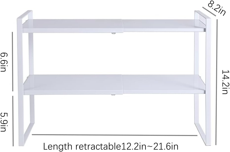 2-Tier Expandable Organizer Shelf - Image 2
