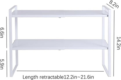2-Tier Expandable Organizer Shelf - Image 2