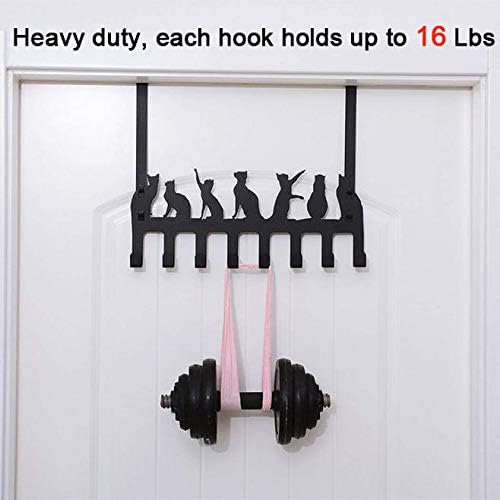 Wintek Over the Door Hook Hanger, Heavy Duty Organizer Rack - Image 6