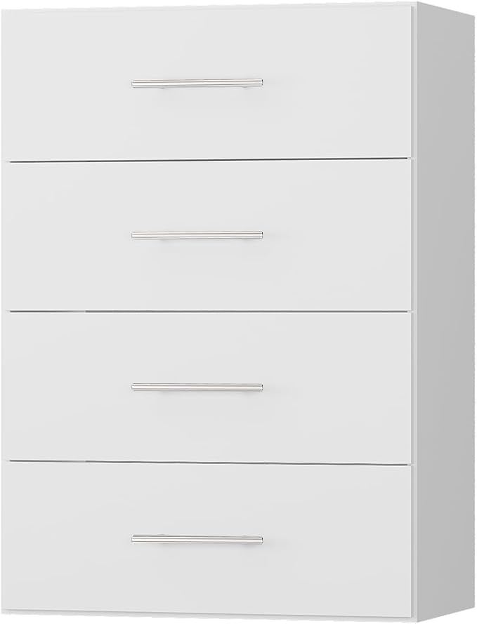 ROOMTEC 25.5" 4 Drawer Short Tower Closet Unit, Modular Closet System by ROOMTEC
