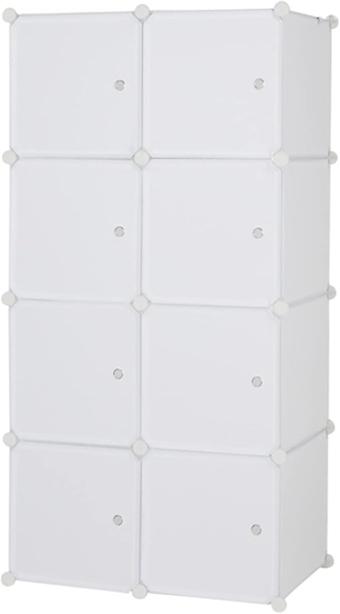 8 Cubes Storage Organizer, Closet Organizers Storage Shelf - Image 2