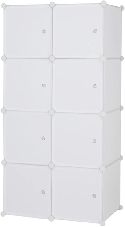 8 Cubes Storage Organizer, Closet Organizers Storage Shelf - Image 2
