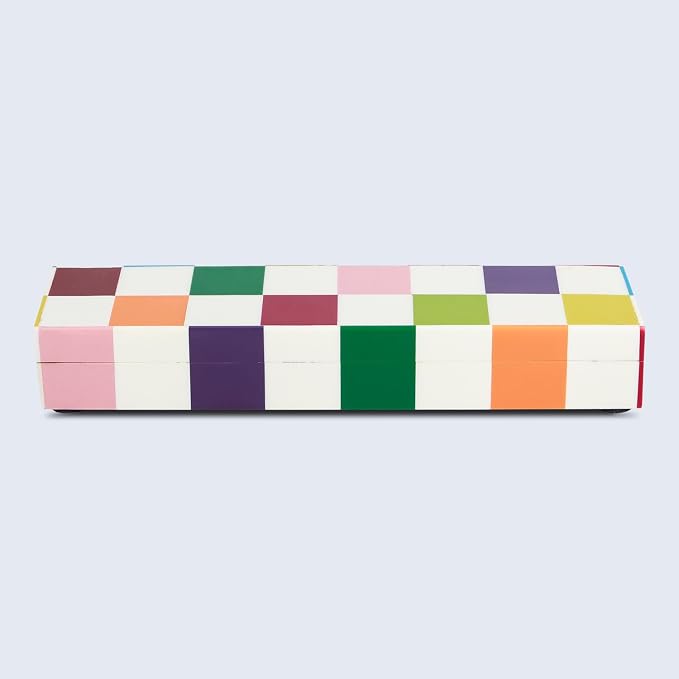 Handicrafts Home Decorative Remote Holder Box 10x2.5 – Slim Organizer Box - Image 5