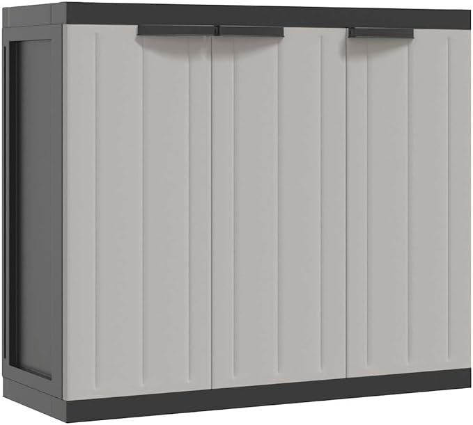 Outdoor Storage Cabinet, Garden and Garage, Medium Rectangular Locker by Unknown