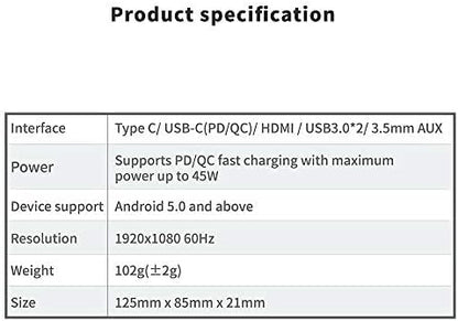 GKI Type-C Android Smartphone Charging Dock Station - Image 9