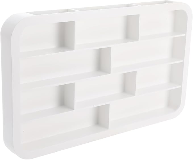 Hanging Nail Polish Display Rack, 4-Tier Wall Mount Nail Polish Organizer - Image 9
