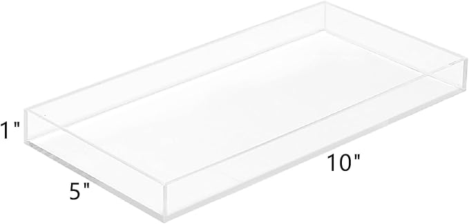 ROYALITA Acrylic Tray Bathroom Tray - Image 3