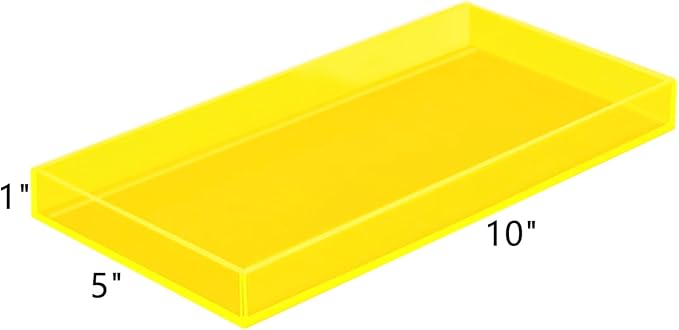 ROYALITA Acrylic Tray Bathroom Tray - Image 3