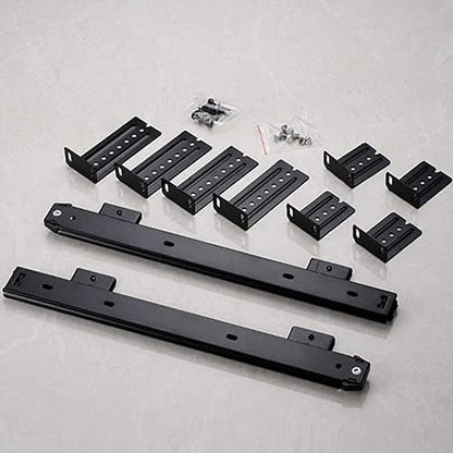 Keyboard Tray Under Desk Heavy-Duty Metal Slide-Out Platform Drawer Tray - Image 8