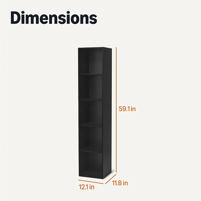 Amazon Basics 5-Cube Bookcase Compatible - Image 2