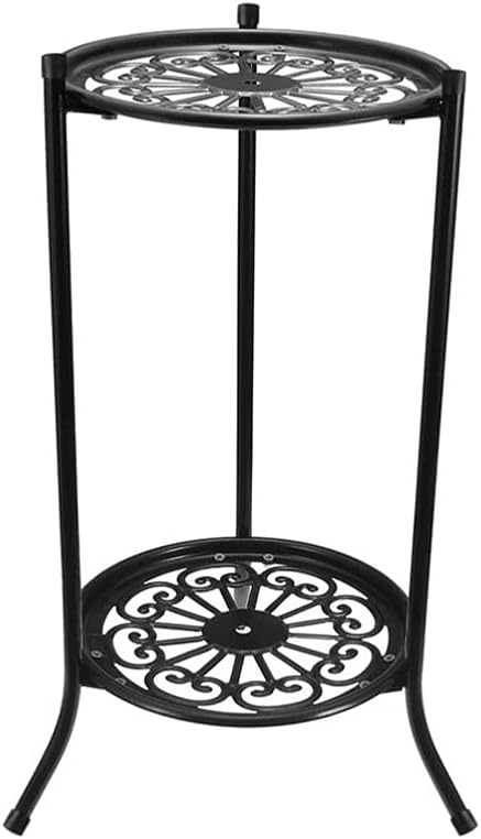19. Plant Stand for Flower Pot Heavy Duty Potted Holder, 2 Tiers Tall Planter - Image 8
