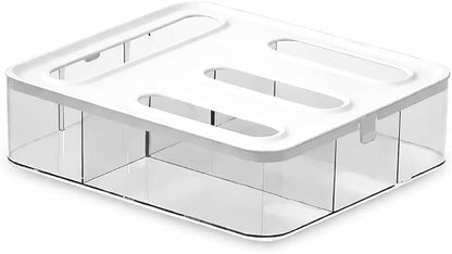 Storage Bag Organizer for Kitchen Drawer – 4 in 1 Plastic Baggie Organizer by Unknown