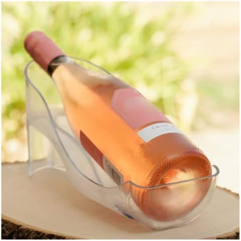 – Refrigerator Wine Bottle Holder. Elegant Wine Storage, Organizer - Image 5