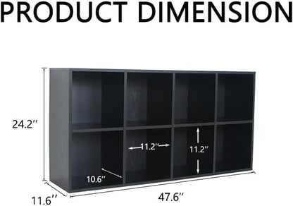 Wooden 8 Cube Storage Organizer - Image 2