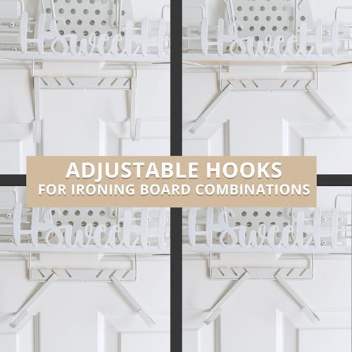Farmhouse Ironing Board Hanger Wall Mount or Over the Door - Image 3