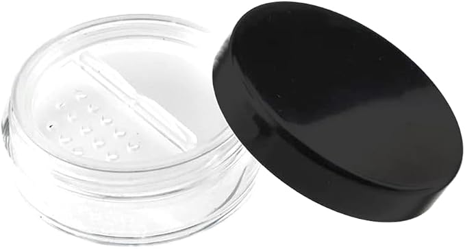 HAHIYO 2P 10ml/0.34oz Plastic Empty Travel Powder Container Small Loose Powders - Image 9