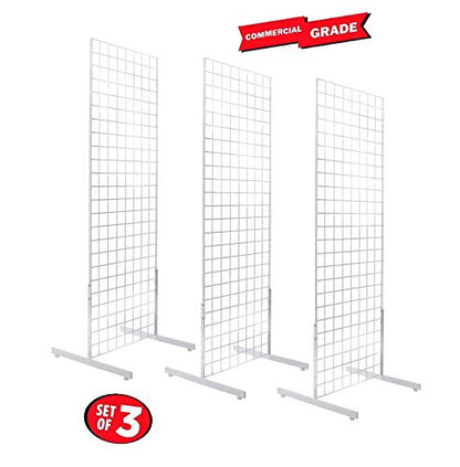 Only Hangers 2' x 6' Gridwall Panel Tower - Image 5