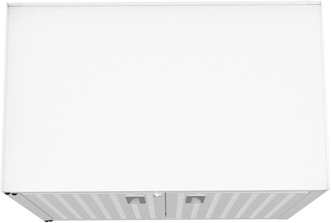 Manhattan Comfort Fortress Textured Metal 31.5" Garage Mobile Cabinet - Image 10