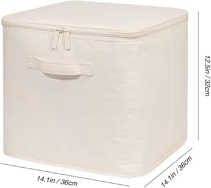 Decorative Basket Rectangular Fabric Storage Bin Organizer Basket - Image 6
