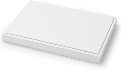 Oirlv Premium White Leather Stackable Jewelry Tray Ring Holder Organizer - Image 6
